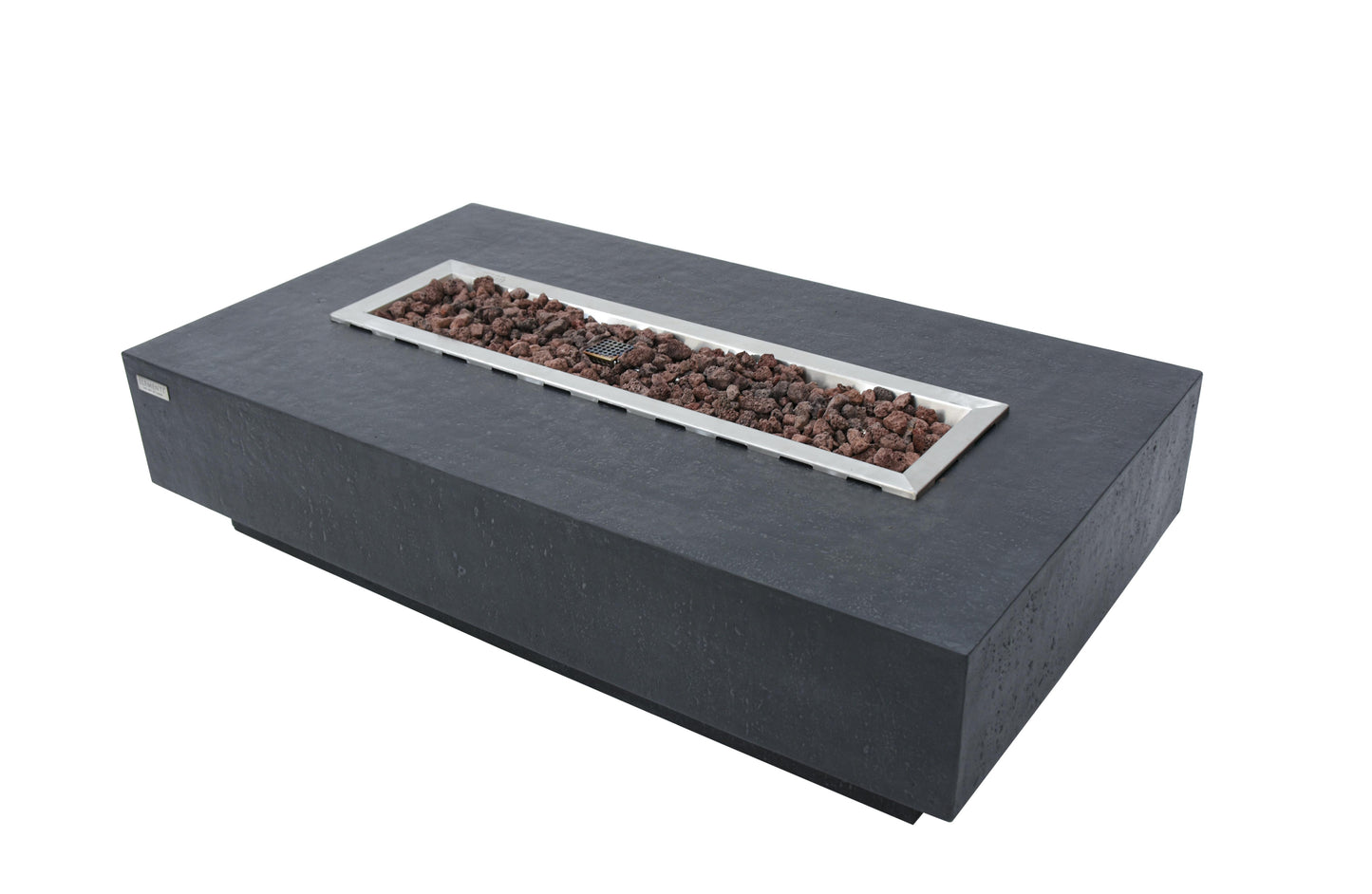 Hampton 56" Dark Grey Concrete Outdoor Fire Table (OFG139)