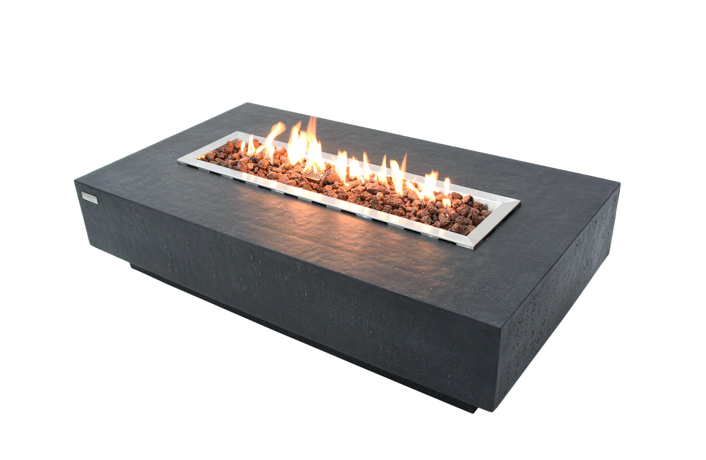 Hampton 56" Dark Grey Concrete Outdoor Fire Table (OFG139)
