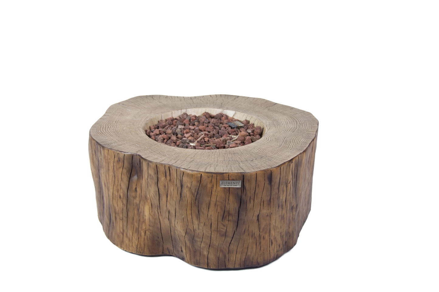 Manchester 42" Redwood Concrete Outdoor Fire Table (OFG145RW)