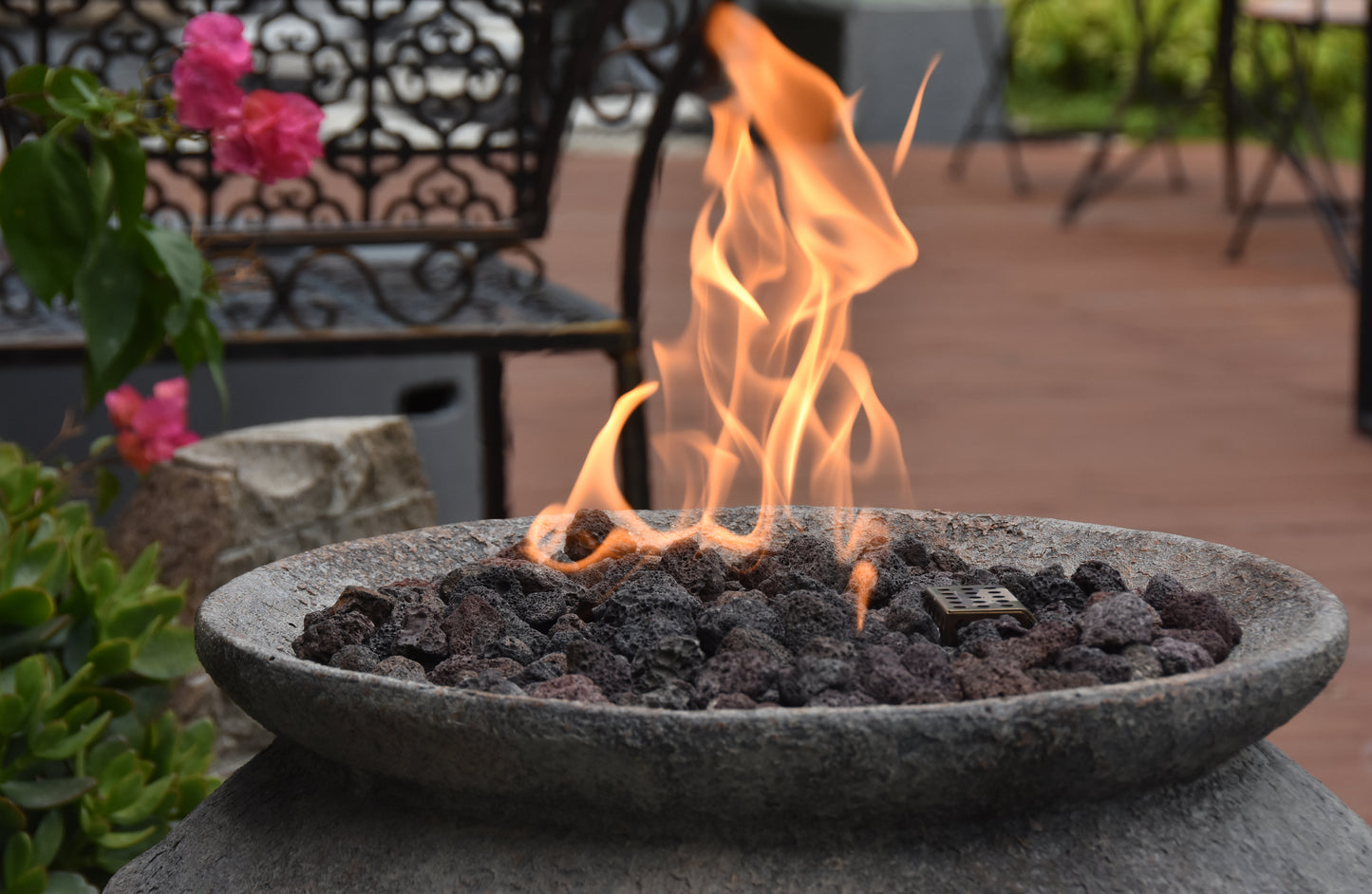 Modeno Pompeii Concrete Outdoor Fire Pit (OFG609)