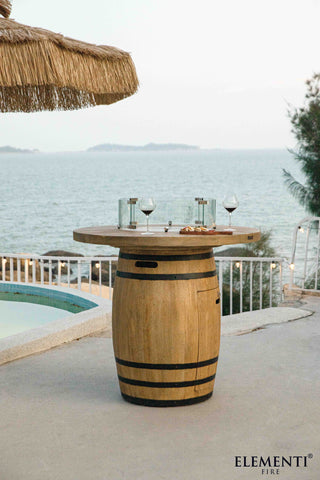 Lafite Barrel Bar Fire Table (OFG225RW-LP)