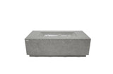 Elementi  Andes Fire Table Rectangle Concrete Fire Pit with Internal Propane Tank Holder(OFG309LG)