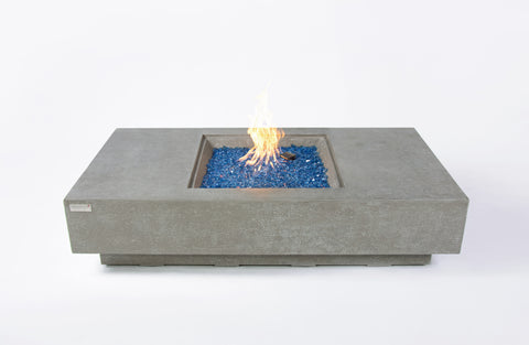 Elementi Plus Monte Carlo Concrete Rectangle Fire Table (OFG416LG)