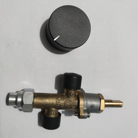 Safety Valve with Knob for Modeno Aurora Fire Pit