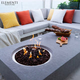 Elementi Metropolis Cast Concrete Fire Table (OFG104)